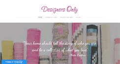 Desktop Screenshot of designersonlyca.com